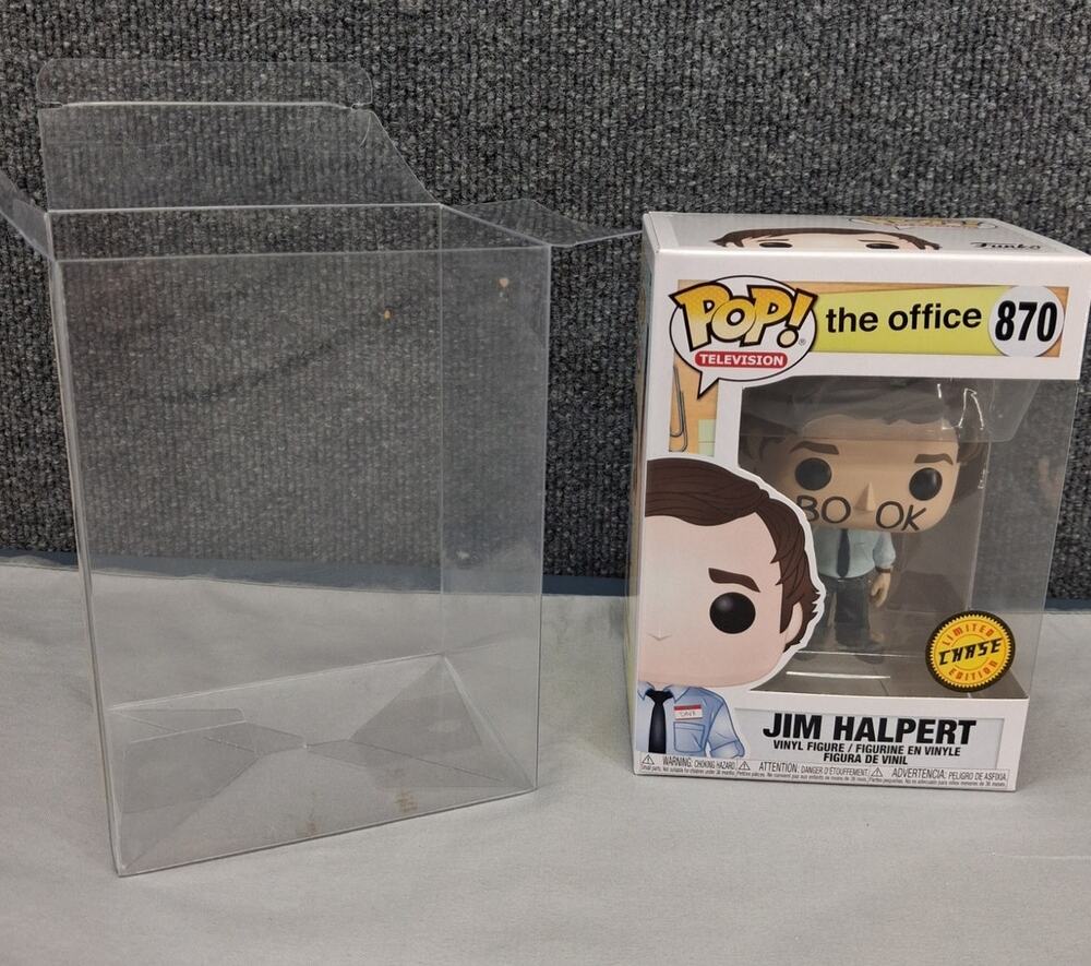 Funko Pop Jim Halpert 870 The Office Limited Chase Protective Case